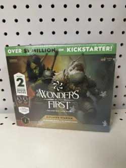 Wonders Of The First 2 Player Starter Pack 1st Edition w/ 2 Packs TCG SEALED - Image 1