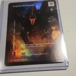 Wonders of the First Drogothar the Destroyer Legendary Wonder Foil Flying - Image 1