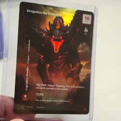 Wonders of the First Drogothar the Destroyer Legendary Wonder Foil Flying - Image 3