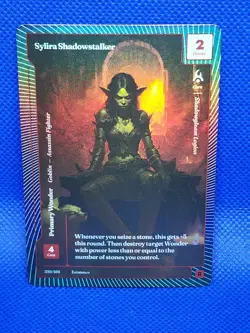 Wonders of the First Sylira Shadowstalker Classic Foil Rare - Image 1