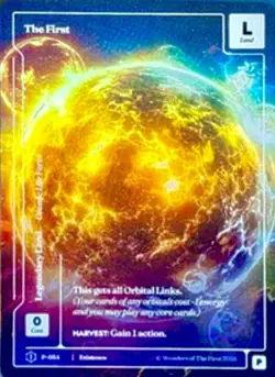 Wonders of the First Formless Foil Exclusive PROMO P-054, THE FIRST, excellent - Image 1