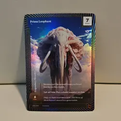 Wonders of the First Prime Leophant 044/301 Legendary Wonder Foil 7 Power - Image 1
