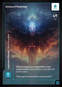 Wonders of the First Aerius of Thalwind 002 Mythic Existence 1st Edition - Image 1
