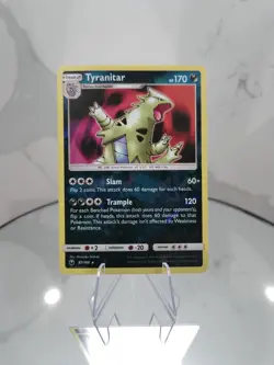 Tyranitar 87/168 Celestial Storm Reverse Holo Pokemon Card EX-LP - Image 1