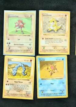 SHADOWLESS Pokemon Blackout Theme Deck NM (60 cards+) Hitmonlee 7/102 COMPLETE - Image 5