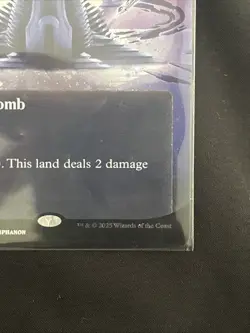 Ancient Tomb (0136) (Borderless) (Galaxy Foil) -Foil Near Mint MTG - Image 3