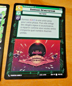 STAR WARS UNLIMITED CARD GAME TCG CARTE 092/252 SOR.FR MINT - Image 1