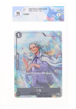One Piece Card Game - Tsuru - OP02-106 - GRAAD 10 JAP 2024 - Image 1