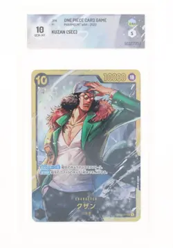 One Piece Card Game - Kuzan (SEC) OP02-121 - GRAAD 10 JAP 2022 - Image 1
