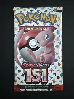 Pokemon Card Scarlet & Violet 151 Booster Pack Brand New Factory Sealed - Image 1