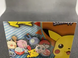 Pokemon P03 of 6 Topps Series 3 Cover / Puzzle Card smiling Pikachu with group - Image 2