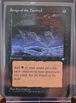 Songs of the Damned Ice Age MTG Regular Moderately Played - Image 3