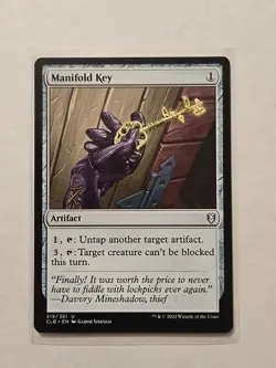 Manifold Key - Commander Legends: Battle for Baldur's Gate - LP - Uncommon - Image 1