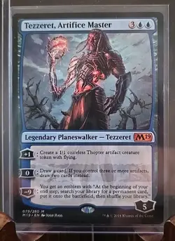 Tezzeret, Artifice Master Core Set 2019 MTG Regular Near Mint - Image 3