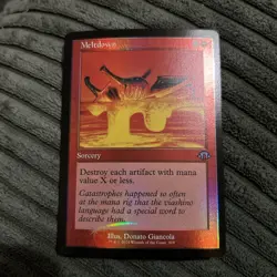 MTG Meltdown FOIL Retro Modern Horizon 3 MH3 418 NM - Image 1