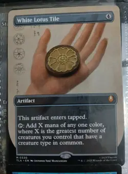 White Lotus Tile - Borderless - Avatar #330 Mythic - Image 1