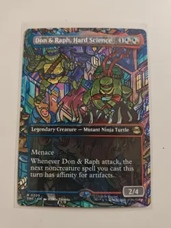 Don & Raph, Hard Science (Borderless) Teenage Mutant Ninja Turtles Regular - Image 1