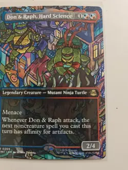 Don & Raph, Hard Science (Borderless) Teenage Mutant Ninja Turtles Regular - Image 2