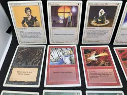 Vintage MTG Card Lot 25pc Magic The Gathering Revised White Border 90's #A1 - Image 2