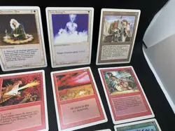 Vintage MTG Card Lot 25pc Magic The Gathering Revised White Border 90's #A1 - Image 3