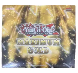 Yugioh Maximum Gold Display (5 Mini-Boxes) 1st Edition Factory Sealed - Image 1