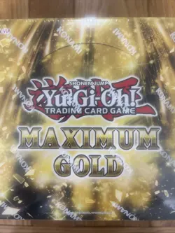 Yugioh Maximum Gold Display (5 Mini-Boxes) 1st Edition Factory Sealed - Image 2
