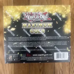 Yugioh Maximum Gold Display (5 Mini-Boxes) 1st Edition Factory Sealed - Image 3