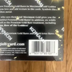 Yugioh Maximum Gold Display (5 Mini-Boxes) 1st Edition Factory Sealed - Image 4