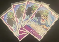 4x Uso-Hachi - ST18-001 - PRB02 Reprint - One Piece TCG - English Playset - Image 1