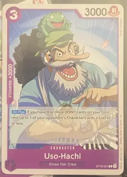 4x Uso-Hachi - ST18-001 - PRB02 Reprint - One Piece TCG - English Playset - Image 2