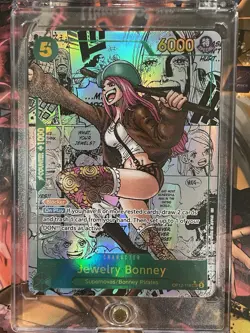 Namco Jewelry Bonney OP12-118 Legacy of the Master Manga Secret Rare Foil - Image 4