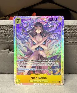 One Piece Card Game Nico Robin EB03-055 Super Rare English Edition - Image 1