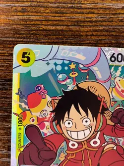 One Piece Monkey.D.Luffy OP07-109 SR English ERROR Card - Image 2