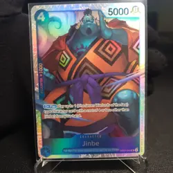 Jinbe (SR) OP07-045 - Near Mint Foil - One Piece TCG - Image 1