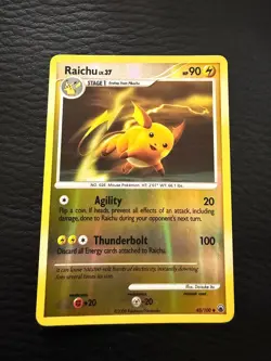 Raichu 45/100 Majestic Dawn Reverse Holo Pokemon - Image 1