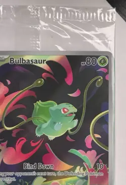 Pokemon TCG Bulbasaur Stamped Mega Evolution Box Topper 133/132 [ Sealed ] - Image 4