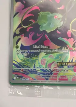 Pokemon TCG Bulbasaur Stamped Mega Evolution Box Topper 133/132 [ Sealed ] - Image 5