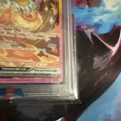 2025 POKEMON PRISMATIC EVOLUTIONS SPECIAL ILLUSTRATION RARE FLAREON EX PSA 10 - Image 5