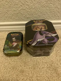 Pokemon TCG Crown Zenith Marnie Mini Tin + Articuno Tin Lot of 2! New! Sealed! - Image 5