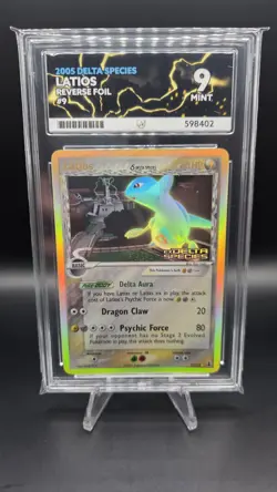 Latios 9/113 [Reverse Holo] — Ace 9 — Ex Delta Species — Holo Rare Pokemon Card - Image 1