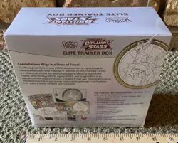 NIB POKEMON Sword & Shield Brilliant Stars ELITE TRAINER BOX Factory Sealed TCG - Image 4