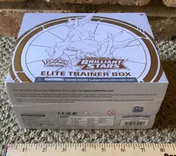 NIB POKEMON Sword & Shield Brilliant Stars ELITE TRAINER BOX Factory Sealed TCG - Image 5