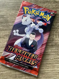 Sealed Pokemon TCG Scarlet & Violet Destined Rivals - Booster Pack - Image 1
