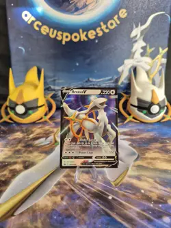 Pokemon TCG Arceus V Black Star Promo SWSH306 - Image 1