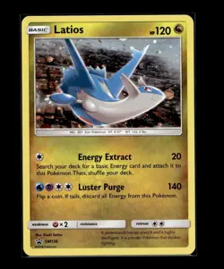 Pokemon Latios Promo SM Promos SM136 NM - Image 1
