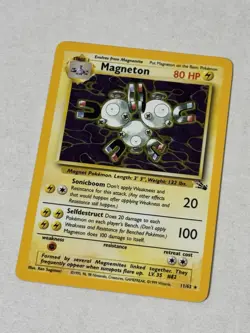 Magneton #11 - Fossil Holo Rare - 1999 Pokemon TCG - Image 1