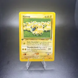 MAREEP 65/111 COMMON NEO GENESIS POKEMON FIRST EDITION NM/LP -j - Image 1