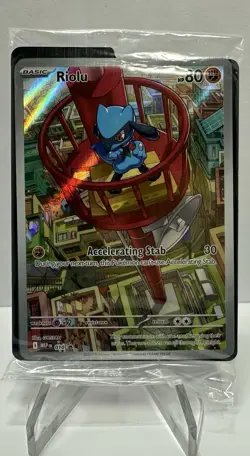 Riolu Full Art Promo – Sealed – Near Mint – Pokemon Black Star Promo - Image 1