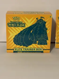 Pokemon Sword and Shield Rebel Clash Elite Trainer Box 820650807008 - Image 2