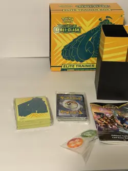 Pokemon Sword and Shield Rebel Clash Elite Trainer Box 820650807008 - Image 4